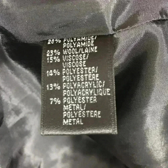 Lafayette 148 New York Tweed Jacket Wool Blend - Picture 7 of 9